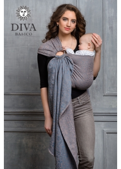Слинг с кольцами Diva Basico, Cacao