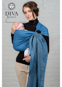 Слинг с кольцами Diva Basico, Zaffiro