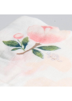 Муслиновая пеленка для новорожденных Diva большая, Rose Cotton