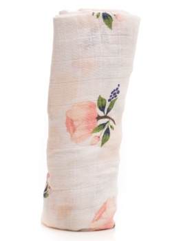 Муслиновая пеленка для новорожденных Diva большая, Rose Cotton