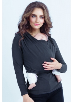 Слингомайка регулируемая Loona дл.рукав, AntraciteСлингомайка регулируемая Loona дл.рукав, Grafite