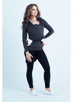 Слингомайка регулируемая Loona дл.рукав, Antracite