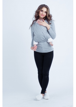 Слингомайка регулируемая Loona дл.рукав, Nebbia