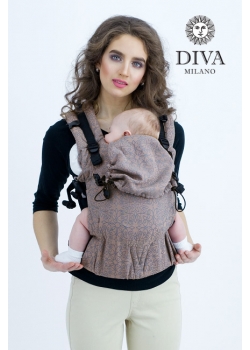 Эрго-рюкзак для новорожденных Diva Basico Cacao One!