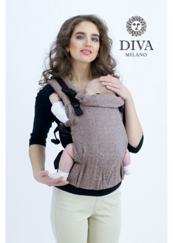 Эрго-рюкзак для новорожденных Diva Basico Cacao One!