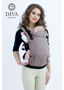 Эрго-рюкзак для новорожденных Diva Basico Cacao One!