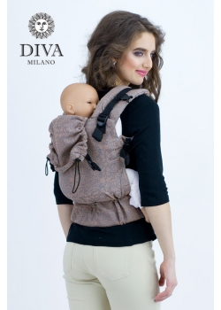 Эрго-рюкзак для новорожденных Diva Basico Cacao One!