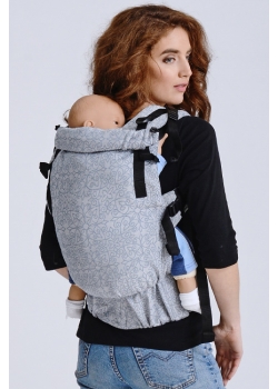 Эрго-рюкзак для новорожденных Diva Basico Argento One!