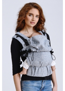 Эрго-рюкзак для новорожденных Diva Basico Argento One!