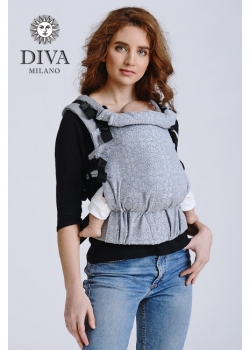 Эрго-рюкзак Diva Basico Argento Simple One!