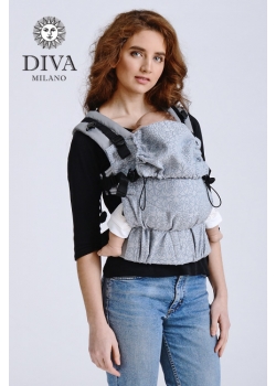 Эрго-рюкзак Diva Basico Argento Simple One!