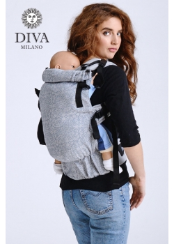 Эрго-рюкзак Diva Basico Argento Simple One!