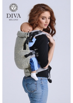 Эрго-рюкзак Diva Basico Damasco Simple One!
