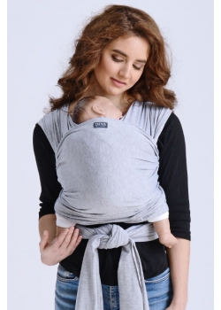 Слинг-шарф трикотажный Diva Stretchy, Nebbia