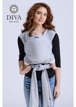 Слинг-шарф трикотажный Diva Stretchy, Nebbia
