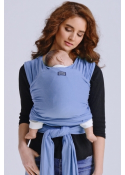 Слинг-шарф трикотажный Diva Stretchy, Cielo