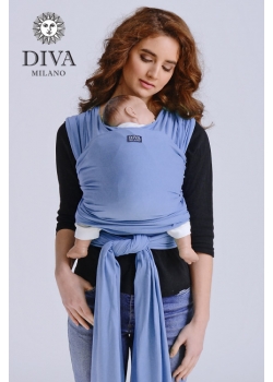 Слинг-шарф трикотажный Diva Stretchy, Cielo