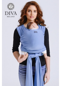 Слинг-шарф трикотажный Diva Stretchy, Cielo