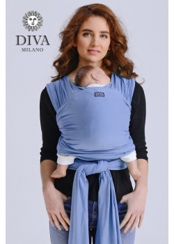Слинг-шарф трикотажный Diva Stretchy, Cielo