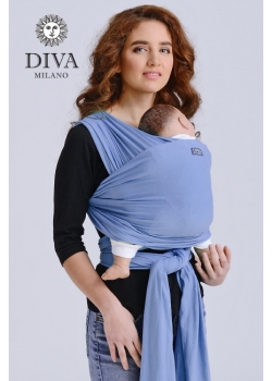 Слинг-шарф трикотажный Diva Stretchy, Cielo