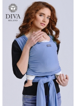 Слинг-шарф трикотажный Diva Stretchy, Cielo