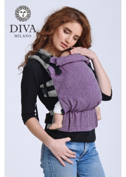Эрго-рюкзак с рождения Diva Basico Lilla Simple One!