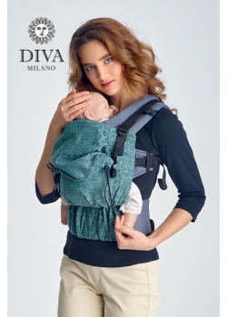 Эрго-рюкзак с рождения Diva Basico Atlantico Simple One!