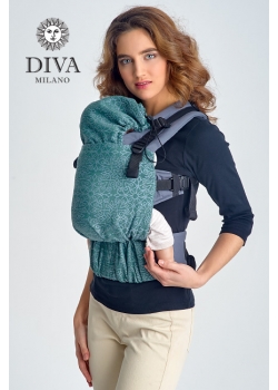 Эрго-рюкзак с рождения Diva Basico Atlantico Simple One!