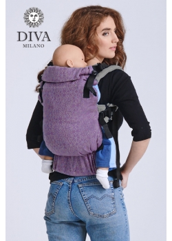 Эрго-рюкзак с рождения Diva Basico Lilla Simple One!