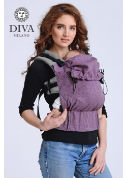 Эрго-рюкзак с рождения Diva Basico Lilla Simple One!