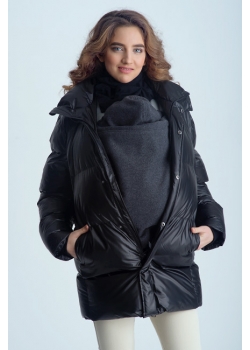 Слингонакидка из шерсти Diva Outerwear Antracite (графит)