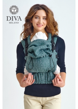Эрго-рюкзак шарфовый Diva Basico Atlantico One!