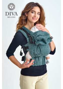 Эрго-рюкзак шарфовый Diva Basico Atlantico One!