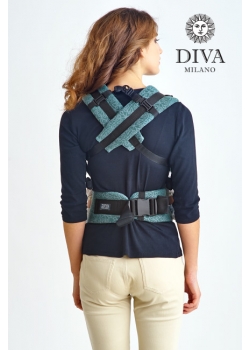 Эрго-рюкзак шарфовый Diva Basico Atlantico One!