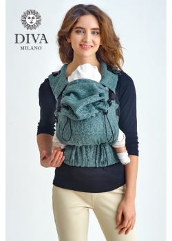 Эрго-рюкзак шарфовый Diva Basico Atlantico One!