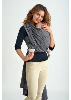 Слинг-шарф для новорожденных Diva Basico, Charcoal