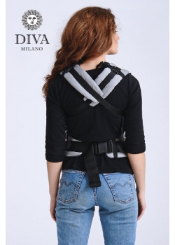 Эрго рюкзак Diva Canvas One!, Nebbia