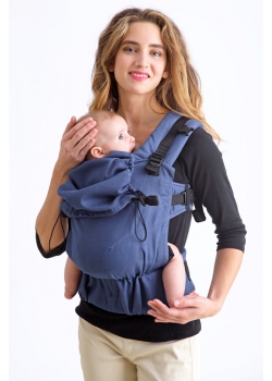 Эрго рюкзак Diva Canvas One! Jeans Blue