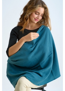 Накидка для кормления (милк снуд) муслиновая, Murena