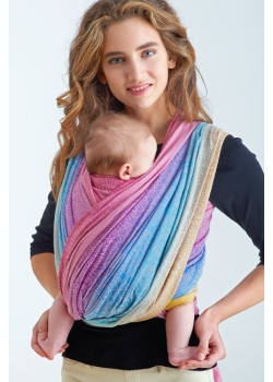 Слинг-шарф с рождения Diva Basico, Pastello (градация)