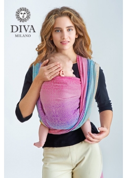 Слинг-шарф с рождения Diva Basico, Pastello (градация)