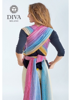 Слинг-шарф с рождения Diva Basico, Pastello (градация)