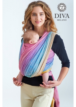 Слинг-шарф с рождения Diva Basico, Pastello (градация)