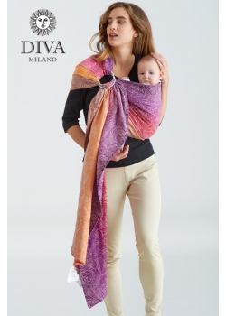 Слинг с кольцами Diva Essenza, Rosa