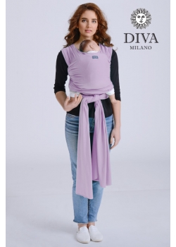 Трикотажный слинг-шарф с рождения Diva Stretchy, Lavanda