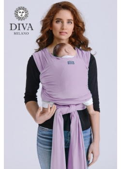 Трикотажный слинг-шарф с рождения Diva Stretchy, Lavanda