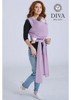 Трикотажный слинг-шарф с рождения Diva Stretchy, Lavanda