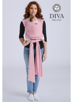 Трикотажный слинг-шарф Diva Stretchy, Pink