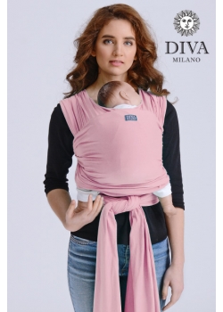 Трикотажный слинг-шарф Diva Stretchy, Pink