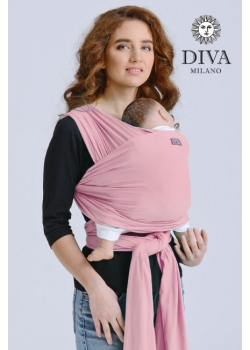 Трикотажный слинг-шарф Diva Stretchy, Pink